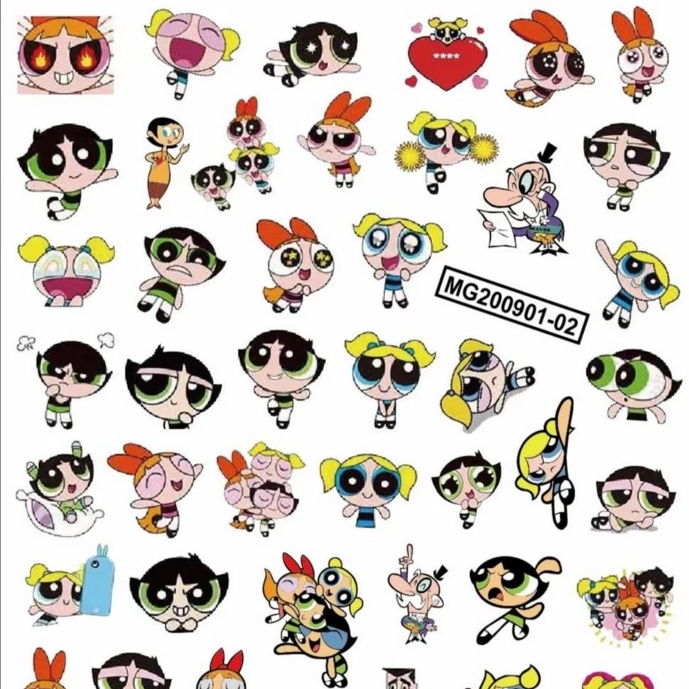 MG Cartoon Hot Design Grinches Nail Art Stickers 3D Adhesive Powergirl Nail Art Decals Decorations
MG Cartoon Hot Design Grinches Nail Art Stickers 3D Adhesive Powergirl Nail Art Decals Decorations