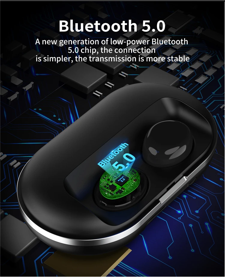 Factory hot sale digital wireless headphone hifi portronics best quality - ANKUX.COM