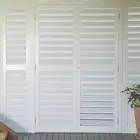 Newest Hot Selling Anti Uv Outdoor Sun Shading Shutter Blinds Plantation