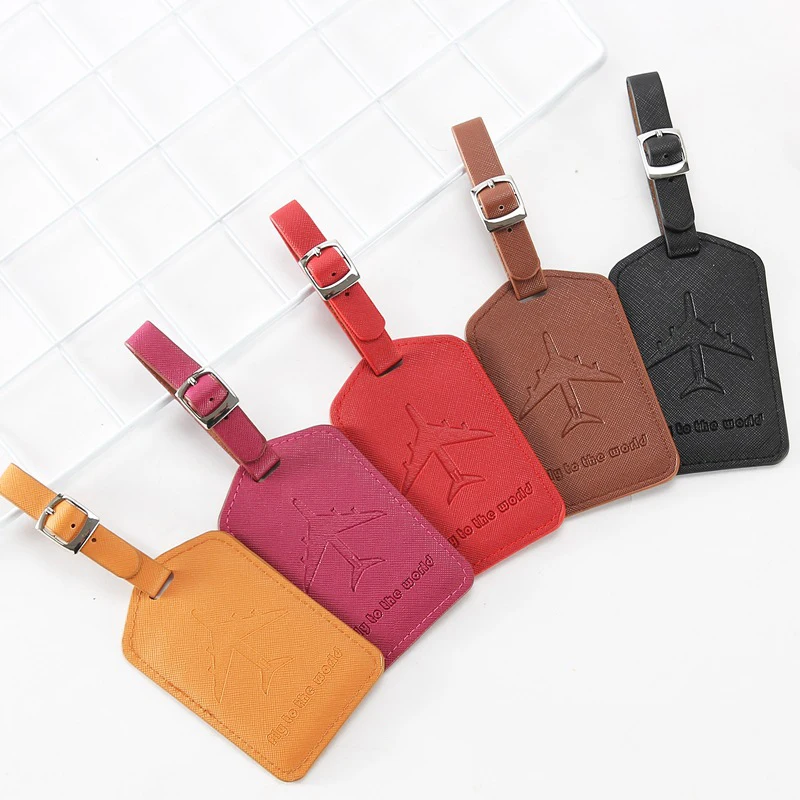 Wholesale Custom 2021 Travel Bag Accessories Luggage Tag Label,Pu Leather Luggage Tag
Wholesale Custom 2021 Travel Bag Accessories Luggage Tag Label,Pu Leather Luggage Tag