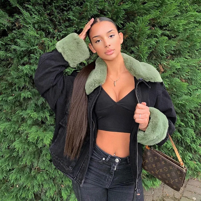 2020 new arrivals fashion trending wholesale high street women detachable fur collar denim jacket
2020 new arrivals fashion trending wholesale high street women detachable fur collar denim jacket