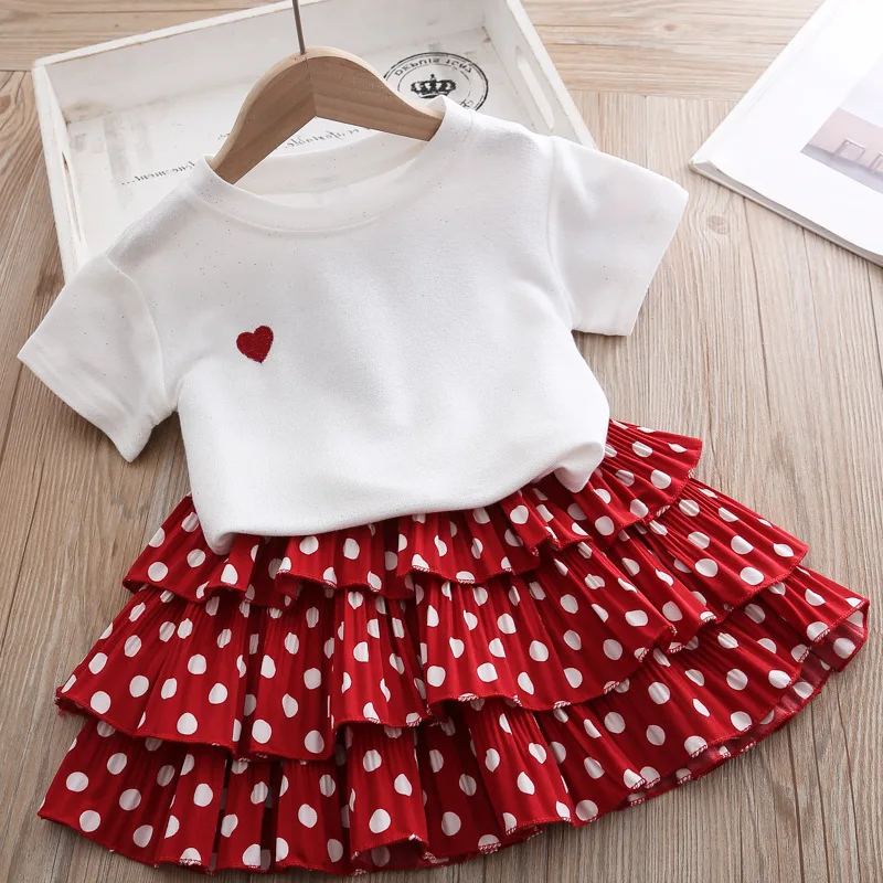 2021 New Summer Suit Clothes For Girls Cute Short Sleeve Top Dot Cake Dress 2Pcs Clothing Sets Kid Clothing Suit For Girls, As pic shows, we can according to your request also
2021 New Summer Suit Clothes For Girls Cute Short Sleeve Top Dot Cake Dress 2Pcs Clothing Sets Kid Clothing Suit For Girls, As pic shows, we can according to your request also