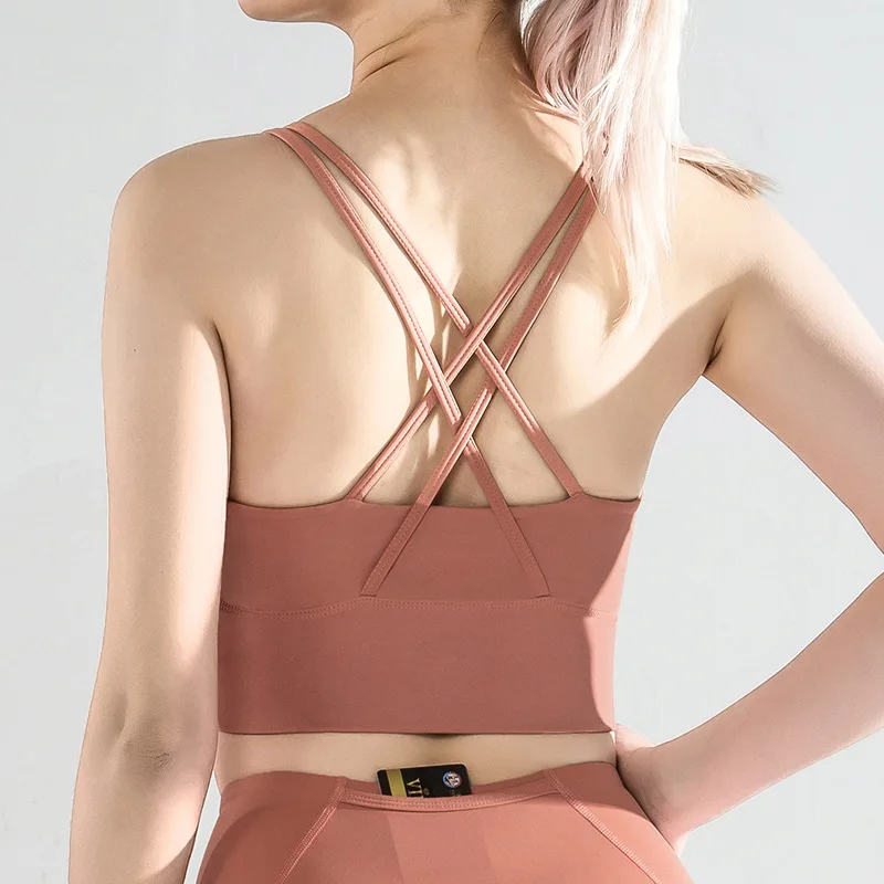 New Style Women Back Cross Straps Yoga Bra Ladies Active Wear Push Up Yoga Top Sports Bra, Customized colors
New Style Women Back Cross Straps Yoga Bra Ladies Active Wear Push Up Yoga Top Sports Bra, Customized colors
