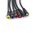 4 For Connector Small PVC 2 3 4 5-pin IP65 Mini Male And Female Waterproof Cable Car Connector Plug For Car Lights