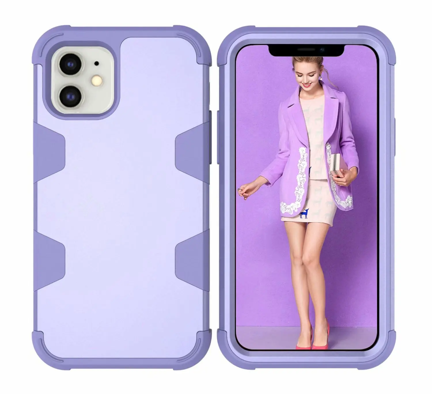 360 Full Protective Heavy Duty Dust-Proof PC+TPU Cover for FOR iPhone12 mini 5.4", As pictures
360 Full Protective Heavy Duty Dust-Proof PC+TPU Cover for FOR iPhone12 mini 5.4", As pictures