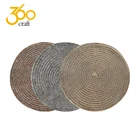 Table Pp Mat Kitchen Dining Table Decoration Round Pvc Pp Placemat Table Mat Custom