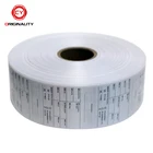 Custom Design Washing Satin Care Print Clothing Label