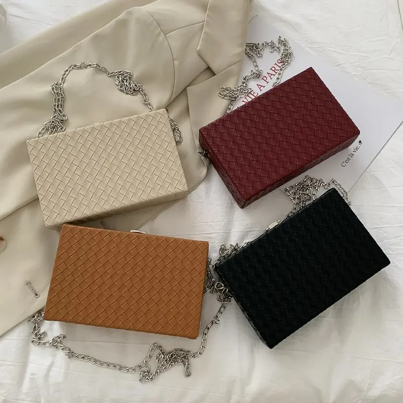2021 New arrivals Girls Popular Woven Box Bags Luxury Handbag Ladies Purses For Young Lady
2021 New arrivals Girls Popular Woven Box Bags Luxury Handbag Ladies Purses For Young Lady
