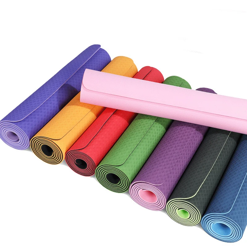 Gym Accessories 2021 Hot Selling Fitness TPE Custom double side color OEM Customized yoga mat, Double color each one(16 color)
Gym Accessories 2021 Hot Selling Fitness TPE Custom double side color OEM Customized yoga mat, Double color each one(16 color)