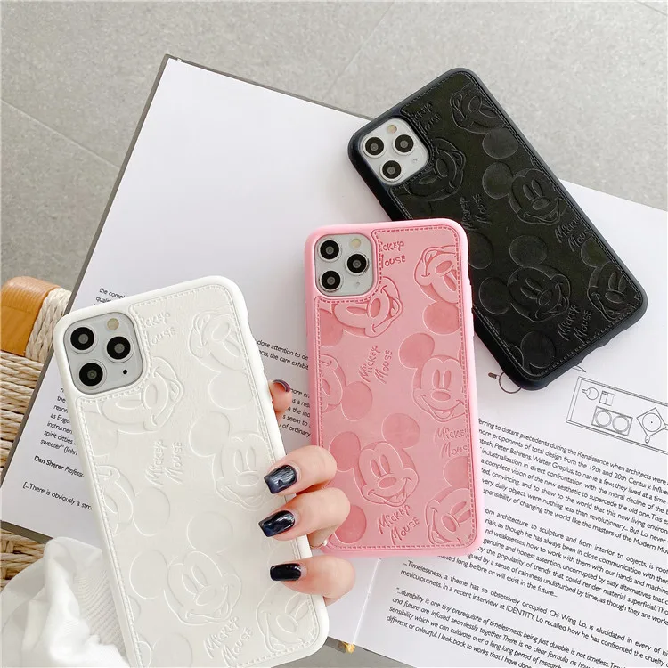 New Trend Shockproof Soft Silicone Cover PU Lleather Mobile Phone Case For Iphone XR XS max 11 12 Cartoon Phone Case, 3 colors
New Trend Shockproof Soft Silicone Cover PU Lleather Mobile Phone Case For Iphone XR XS max 11 12 Cartoon Phone Case, 3 colors