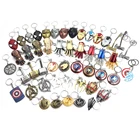 Custom Amazon Label Metal Hammer Keychains Movie with Epoxy Marvel The Avengers Spider Game Pack Personalized Keyring