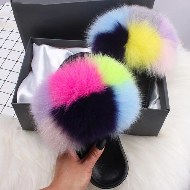 2021 Good Price Designer Raccoon/Fox fur Slippers fluffy real fur Slides Custom LOGO ladies Women Fur Slides, Rainbow,block,mixed color,hot pink,natural raccoon
2021 Good Price Designer Raccoon/Fox fur Slippers fluffy real fur Slides Custom LOGO ladies Women Fur Slides, Rainbow,block,mixed color,hot pink,natural raccoon