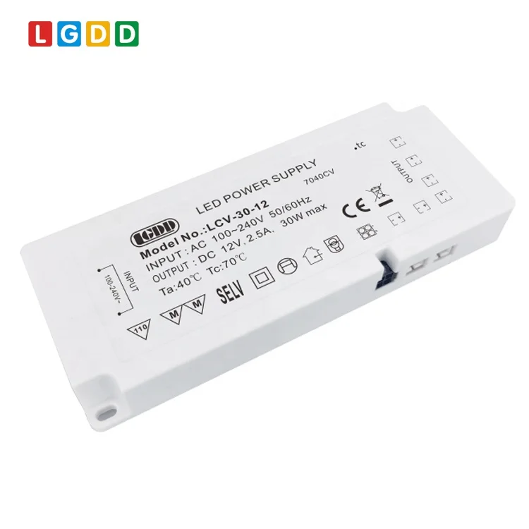 Class 2 CE New ERP Multi Output Power Supply Constant Voltage 12V 24V 30W 60W Ultra Thin Led Driver
Class 2 CE New ERP Multi Output Power Supply Constant Voltage 12V 24V 30W 60W Ultra Thin Led Driver