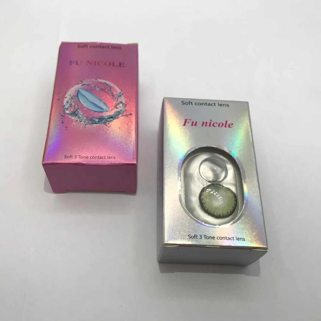 hot best selling Mix colors fresh 3 tone lens Beautiful Six Contour Colors 23Color Contact Lenses, Green
hot best selling Mix colors fresh 3 tone lens Beautiful Six Contour Colors 23Color Contact Lenses, Green