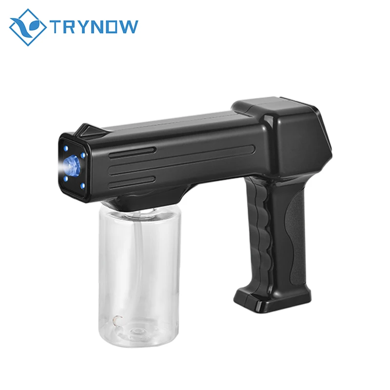 Nano Blue Light Ultrasonic Portable Handheld Sterilizing Wireless Charging Nano Sprayer Atomizer, White/black 
Nano Blue Light Ultrasonic Portable Handheld Sterilizing Wireless Charging Nano Sprayer Atomizer, White/black