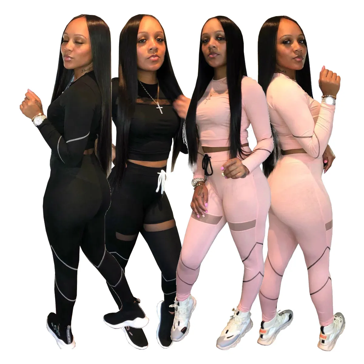 Crop top two piece pants sets women hollow out color solid sports 2021 winter apparel wholesale womens boutique clothing D11113
Crop top two piece pants sets women hollow out color solid sports 2021 winter apparel wholesale womens boutique clothing D11113
