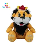 Custom design soft llama grasshopper poodle stuffy cow plush toy with making supplies