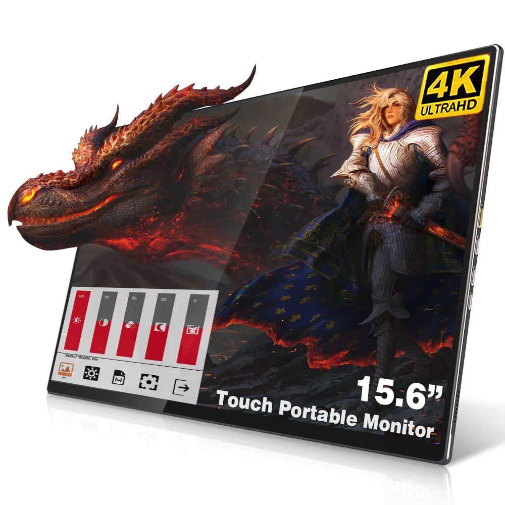 SIBOLAN 15.6 inch touch screen high quality end 4k uhd type-c lcd portable gaming monitor for laptop
SIBOLAN 15.6 inch touch screen high quality end 4k uhd type-c lcd portable gaming monitor for laptop