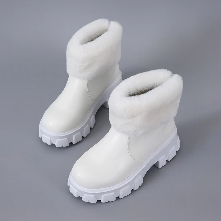 Winter Comfortable Solid Colour Slip-On Women Platform Shoes Ladies Winter Boots, Black,white
Winter Comfortable Solid Colour Slip-On Women Platform Shoes Ladies Winter Boots, Black,white