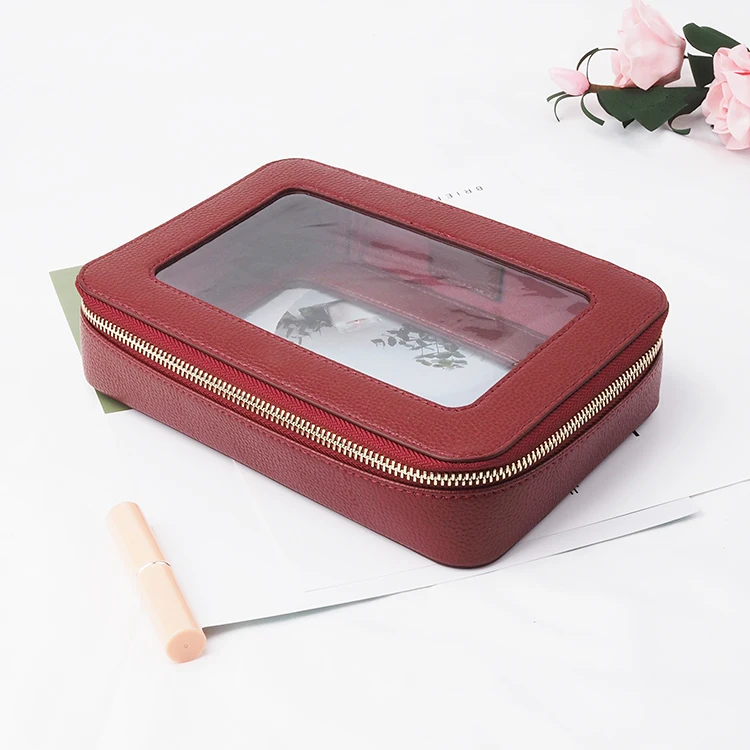 Customized Logo Black Waterproof Glitter Plastic PVC Leather Make Up Pouch Cosmetic Bag
Customized Logo Black Waterproof Glitter Plastic PVC Leather Make Up Pouch Cosmetic Bag