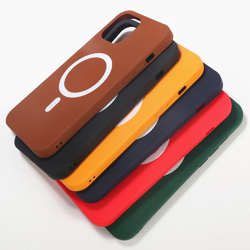 magnetic phone case shockproof silicone magnetic case magsafing phone case for iphone 12/13 phone Cover
magnetic phone case shockproof silicone magnetic case magsafing phone case for iphone 12/13 phone Cover