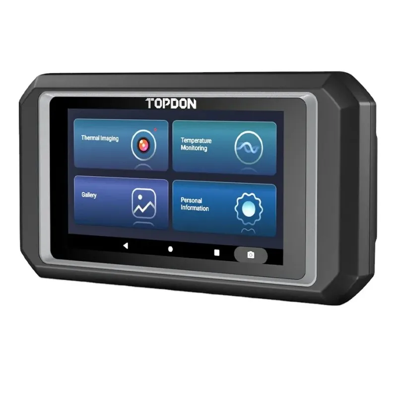 

TOPDON TC003 Professional Portable Smart high solution 5 inch touch screen android car ir infrared thermal imaging camera imager