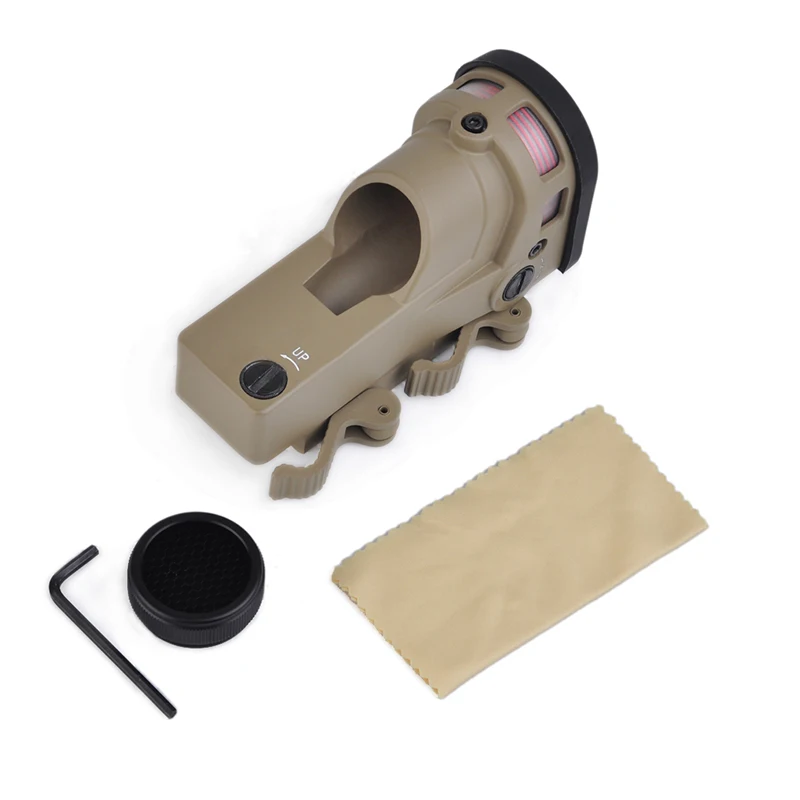 Airsoft MEPRO M21 Red Dot Reflex Sight with killflash / Kill Flash (Black/Tan) Bull's Eye Reticle riflescope
Airsoft MEPRO M21 Red Dot Reflex Sight with killflash / Kill Flash (Black/Tan) Bull's Eye Reticle riflescope