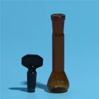 Amber Volumetric Flask With 1 Graduation Mark Amber Glass With Glass Or Plastic Stopper