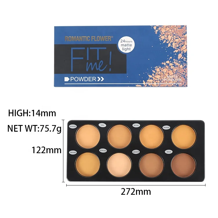pressed powder palette Eight - color oil - controlled natural powder makeup face pressed powder
pressed powder palette Eight - color oil - controlled natural powder makeup face pressed powder