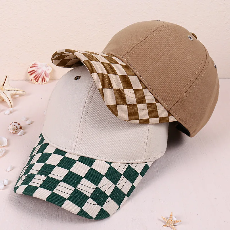 High Quality Vintage Plaid Gorras New Design Sports Baseball Cap Wholesale Luxury Cotton Peaked Cap Printed Fitted Snapback Cap
High Quality Vintage Plaid Gorras New Design Sports Baseball Cap Wholesale Luxury Cotton Peaked Cap Printed Fitted Snapback Cap