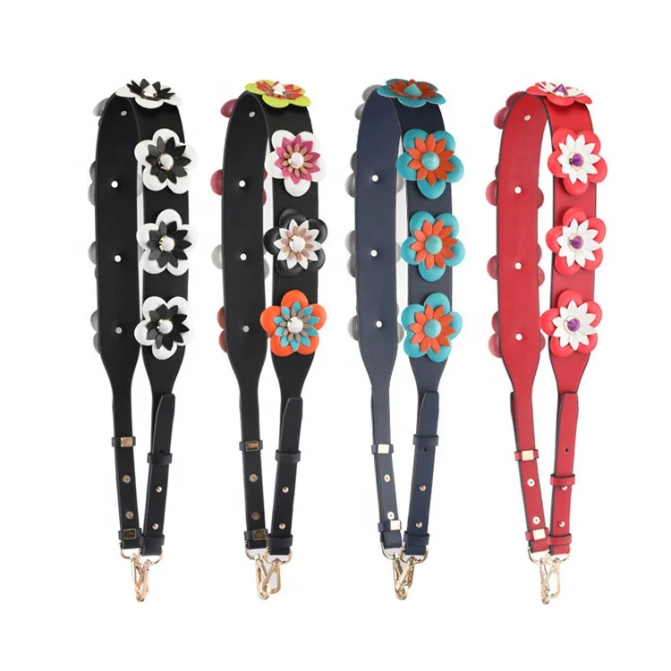 MeeTee B-S370 Adjustable Flowers Leather Messenger Bag Shoulder Strap, Colorful
MeeTee B-S370 Adjustable Flowers Leather Messenger Bag Shoulder Strap, Colorful
