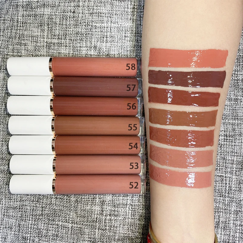 good quality high pigmented deep nude cheap gloss vegan lipgloss liquid, Muliti-color
good quality high pigmented deep nude cheap gloss vegan lipgloss liquid, Muliti-color