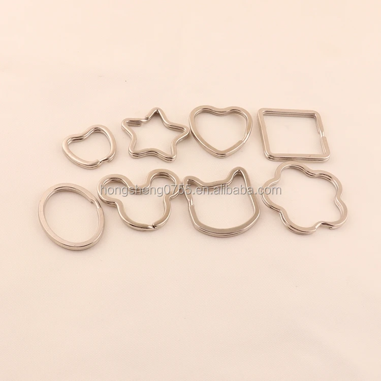 supply cheap price 28mm metal split key ring for keychain
