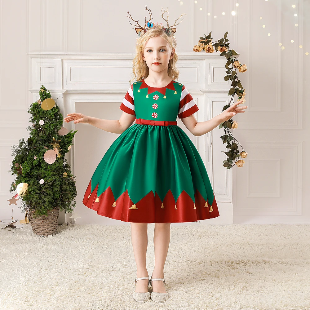3-9Y Girls Holiday Dress Snow Party Queen Costume Kids Princess Birthday Children Christmas Dress For girls, Green,red,blue
3-9Y Girls Holiday Dress Snow Party Queen Costume Kids Princess Birthday Children Christmas Dress For girls, Green,red,blue