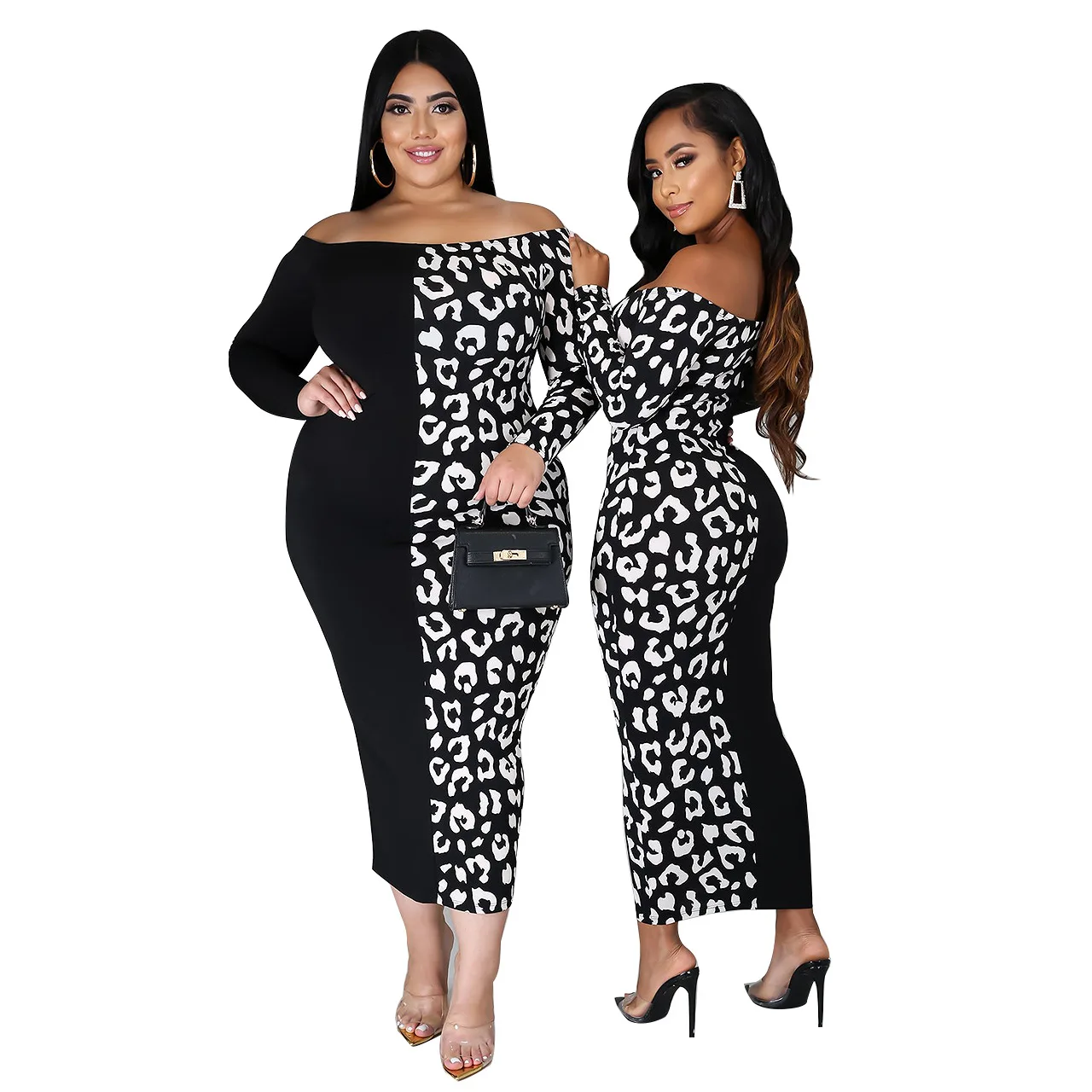 S-5XL New Off The Shoulder Dress Women Summer Dress 2021 2 Color Maxi Elegant Plus Size Summer Dresses
S-5XL New Off The Shoulder Dress Women Summer Dress 2021 2 Color Maxi Elegant Plus Size Summer Dresses