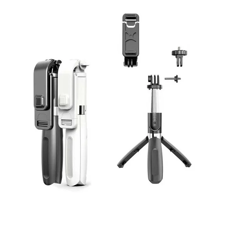 flexible folded travel remote control smart cell phone camera long selfie stick for gopro, Black/white
flexible folded travel remote control smart cell phone camera long selfie stick for gopro, Black/white