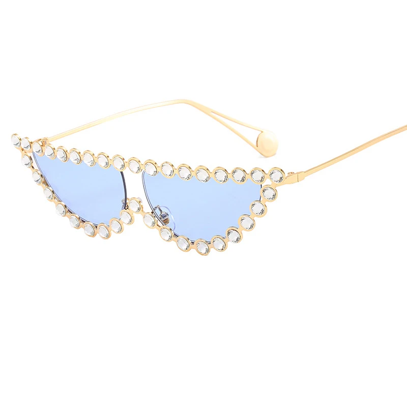 Newest Hot sale Newest Fashionable Personalized Diamond-studded Cat Eye Frame Sunglasses 2021, 8 colors
Newest Hot sale Newest Fashionable Personalized Diamond-studded Cat Eye Frame Sunglasses 2021, 8 colors
