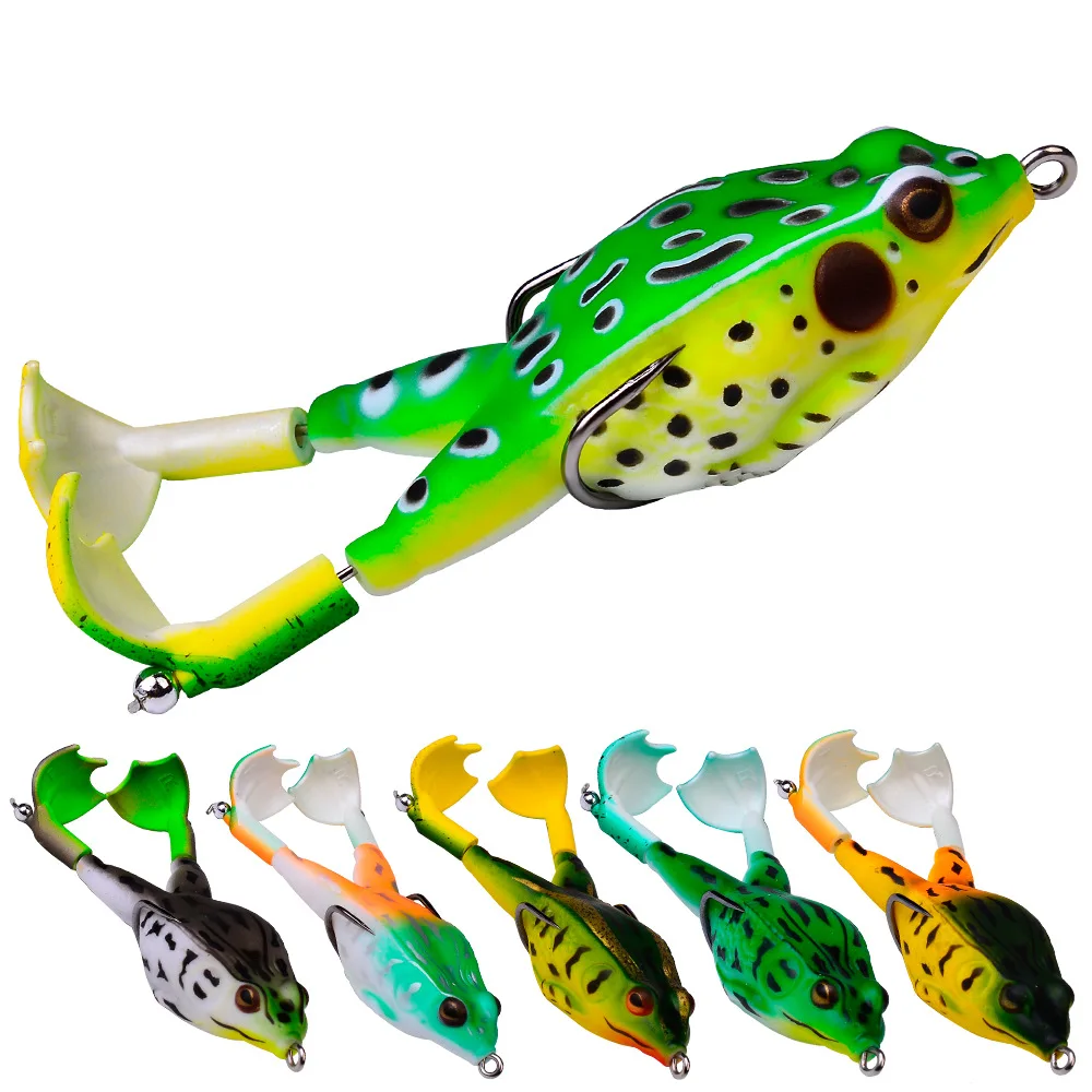 Isca Artificial Pescaria Alat Pancing Otal 9.5cm 13.5g Soft Frog Fishing Lures Bait, 12colors
Isca Artificial Pescaria Alat Pancing Otal 9.5cm 13.5g Soft Frog Fishing Lures Bait, 12colors