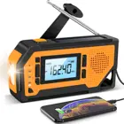 Radio Radio With Crank Amazon Hot Sale Emergency Solar Hand Crank Noaa Radio With Large LCD Display
