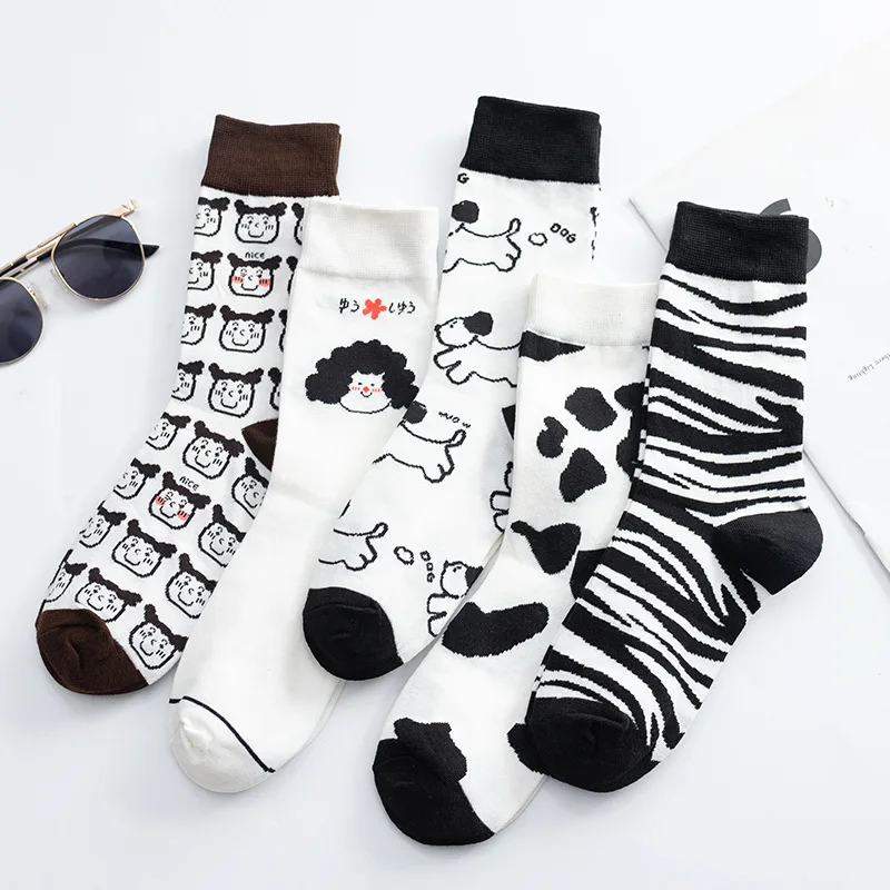 Fashion Funny Black White Cute Graffiti Zebra Pattern Slouch Socks for Women Girls, White, black
Fashion Funny Black White Cute Graffiti Zebra Pattern Slouch Socks for Women Girls, White, black