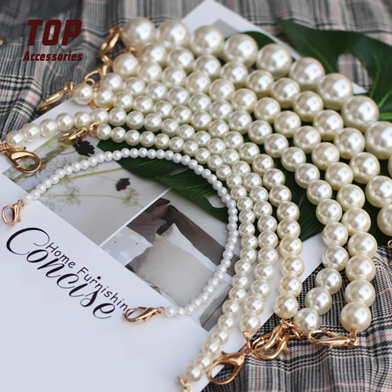 Hot Sale Highlights Pearl Chain Female Bag Pearl Decorative Chain INS Fashion Chain
Hot Sale Highlights Pearl Chain Female Bag Pearl Decorative Chain INS Fashion Chain