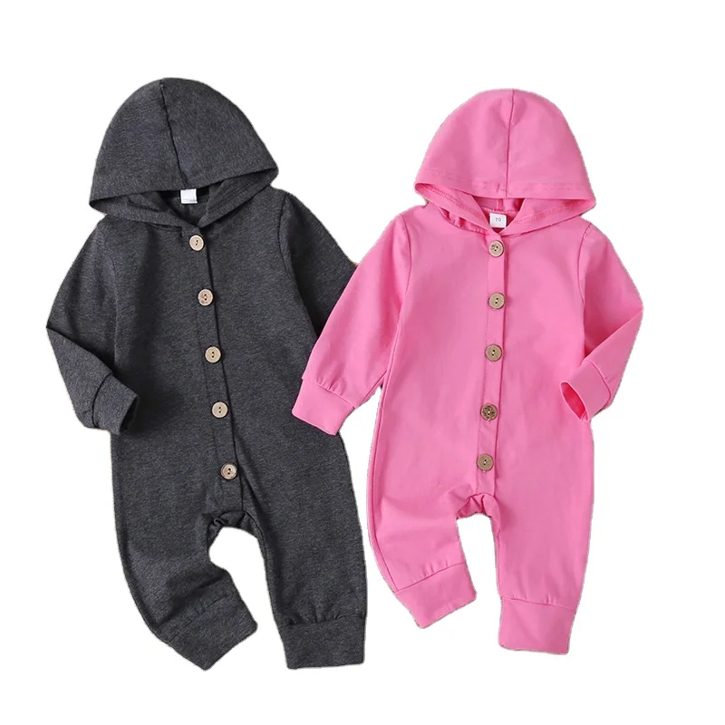 2021 Fashion Cotton Hooded Bodysuit Buttons Long Sleeve Solid Color Long Climb Baby Romper
2021 Fashion Cotton Hooded Bodysuit Buttons Long Sleeve Solid Color Long Climb Baby Romper