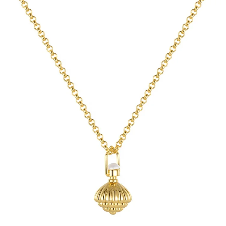 Latest High Quality 18K Gold Plated Brass Jewellry Pine Cone Shape Pendant Necklace P213196
Latest High Quality 18K Gold Plated Brass Jewellry Pine Cone Shape Pendant Necklace P213196