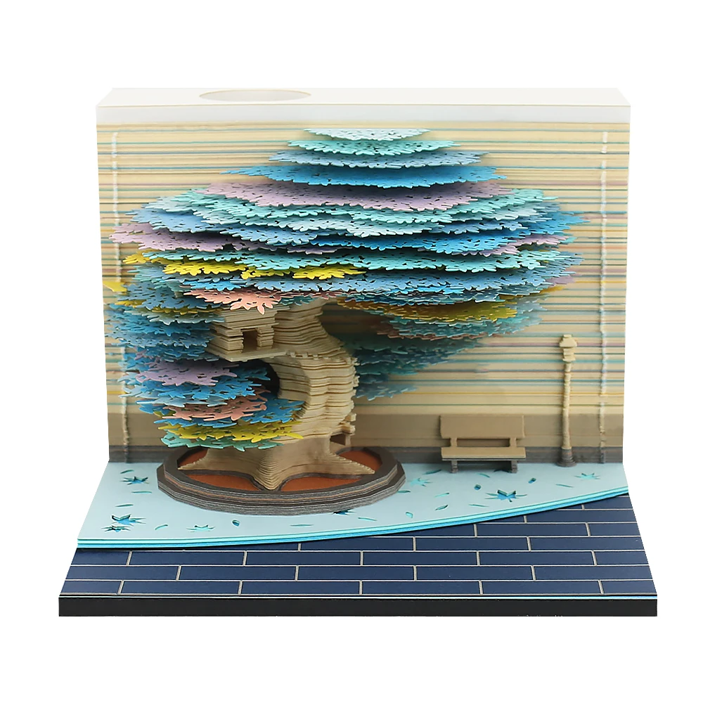 2024 Customized Creative Christmas Gifts Desktop Decorations Tree House Paper Carving 3D Memo Pad With Gift Box
2024 Customized Creative Christmas Gifts Desktop Decorations Tree House Paper Carving 3D Memo Pad With Gift Box