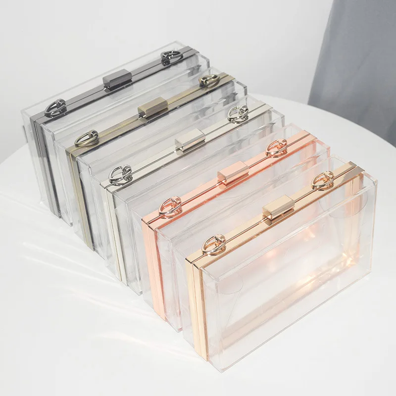 Acrylic Transparent Box Pure Color Bags Women Handbags Ladies Small Square Chain Bag Summer Bag Manufacturer
Acrylic Transparent Box Pure Color Bags Women Handbags Ladies Small Square Chain Bag Summer Bag Manufacturer