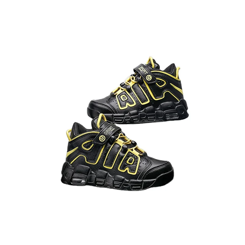 2021 Autumn middle-aged kids (30-39) size fashion trend high-top basketball kids sneakers
2021 Autumn middle-aged kids (30-39) size fashion trend high-top basketball kids sneakers