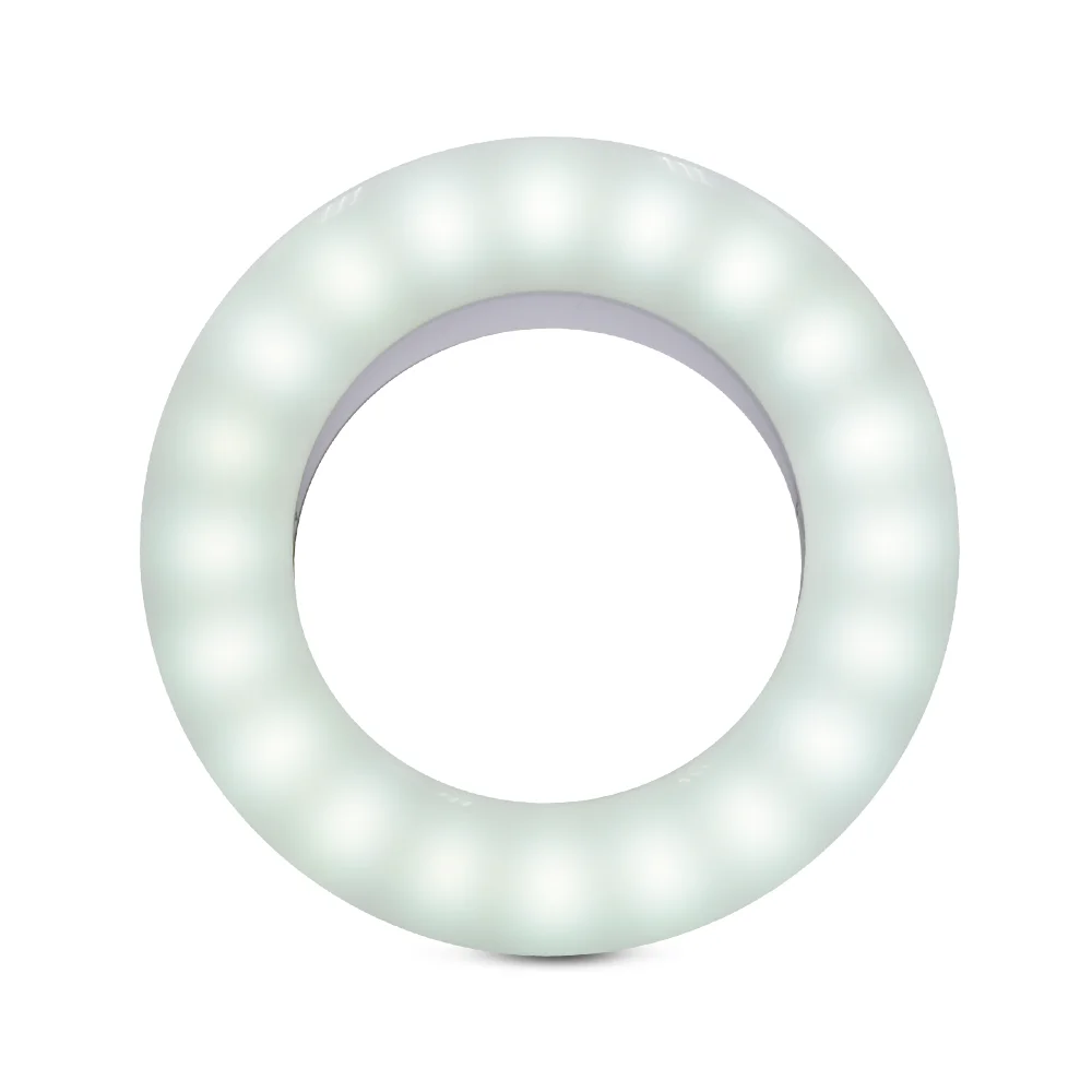 Camera studio Selfie Ring Light rechargeable Flash Mobile Cell Phone Sefie Fill LED Light for live stream, White
Camera studio Selfie Ring Light rechargeable Flash Mobile Cell Phone Sefie Fill LED Light for live stream, White