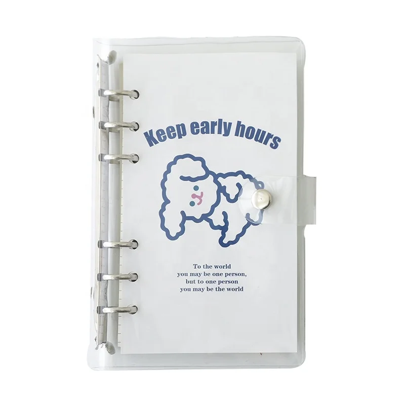 Loose-leaf Hand Ledger Simple ins Style Japanese Girl Heart Portable Cute Portable Note Small Notebook
Loose-leaf Hand Ledger Simple ins Style Japanese Girl Heart Portable Cute Portable Note Small Notebook