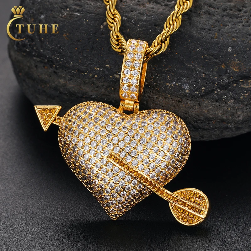 Fashion Gemstones Jewelry 14K Gold Plated Hip Hop Style Brass Zircon Diamond Iced Out Pendant Necklace
Fashion Gemstones Jewelry 14K Gold Plated Hip Hop Style Brass Zircon Diamond Iced Out Pendant Necklace
