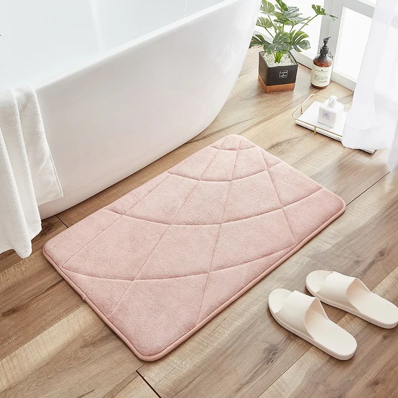 i@home in stock shower absorbent bathroom memory foam bath mat, Pink/grey/brown/beige
i@home in stock shower absorbent bathroom memory foam bath mat, Pink/grey/brown/beige